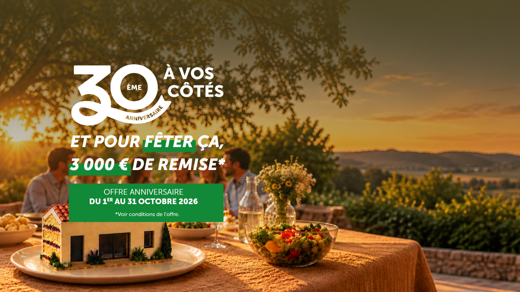 Offre anniversaire Logis de Vendée