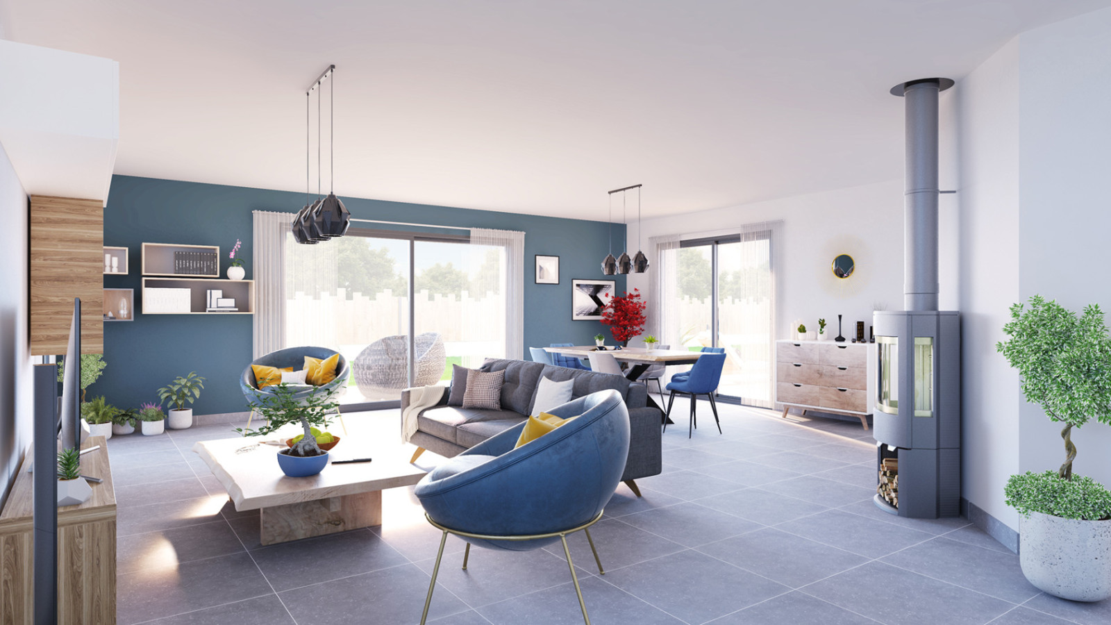 Maison neuve à Le Champ-Saint-Père avec 3 chambres sur terrain de 815m2 / image 9