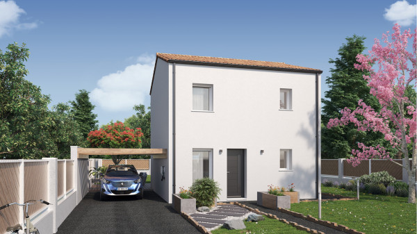 Maison neuve à Saint-Michel-en-l'Herm avec 3 chambres sur terrain de 428m2 - image 1