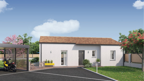 Maison neuve à Saint-Michel-en-l'Herm avec 3 chambres sur terrain de 428m2 - image 1