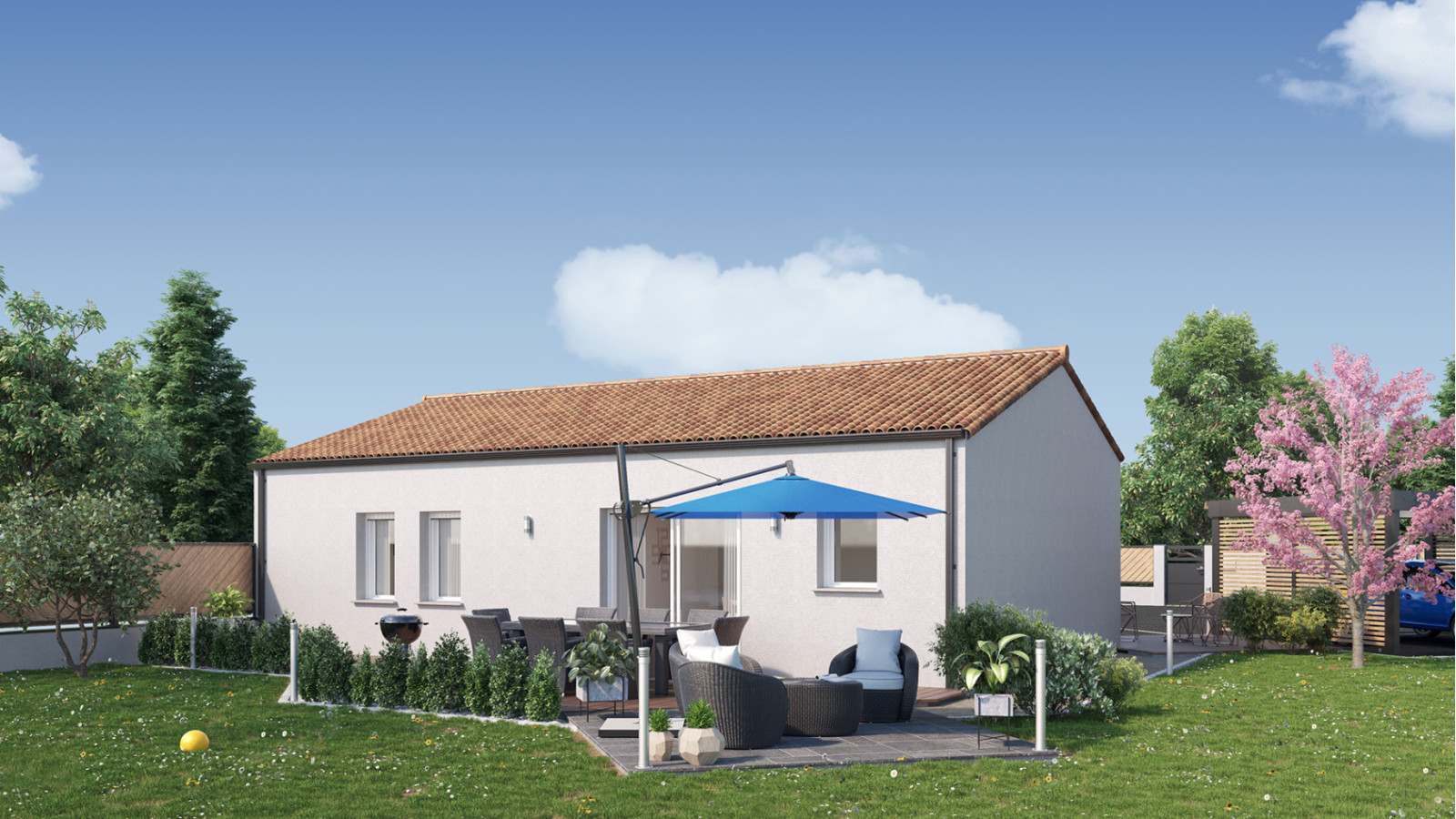 Maison neuve à Saint-Michel-en-l'Herm avec 3 chambres sur terrain de 428m2 / image 3