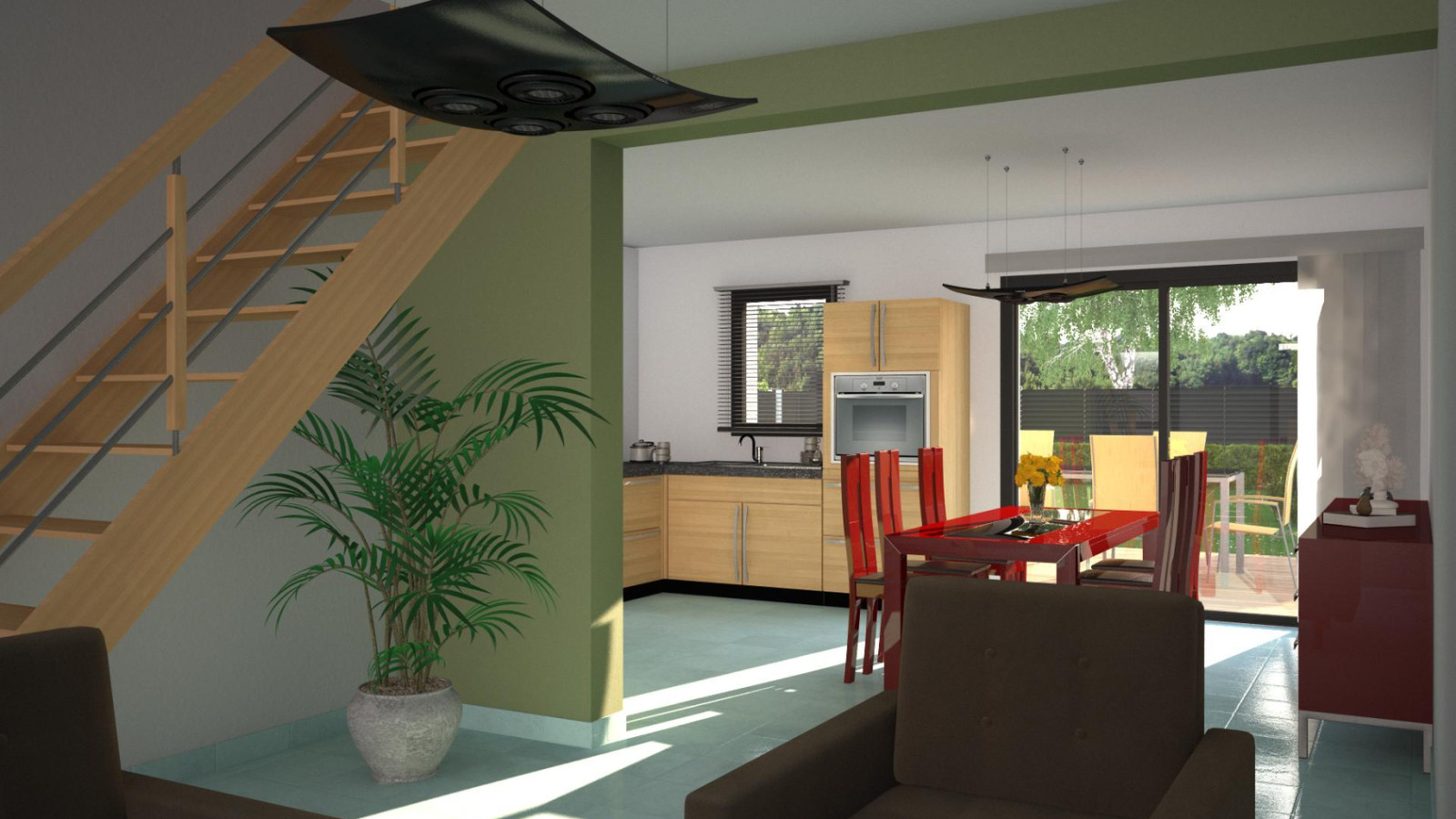 Modèle BOUSSAY : Maison à étage 3 chambres avec un garage - Logis de Vendée