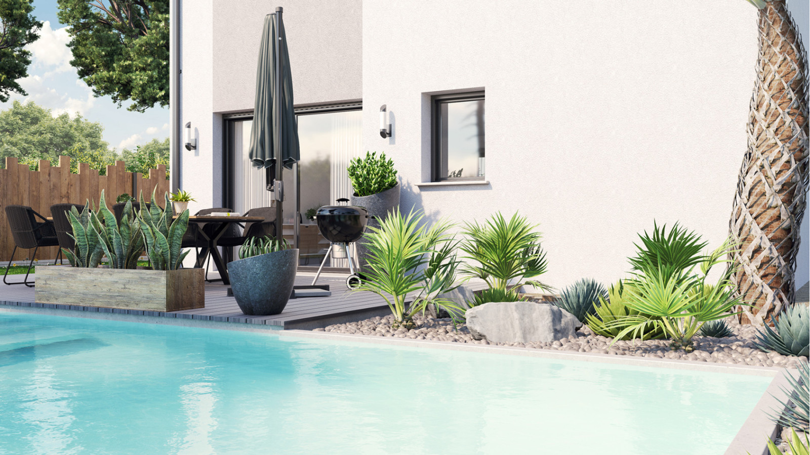 Maison neuve à Saint-Michel-en-l'Herm avec 3 chambres sur terrain de 428m2 / image 4