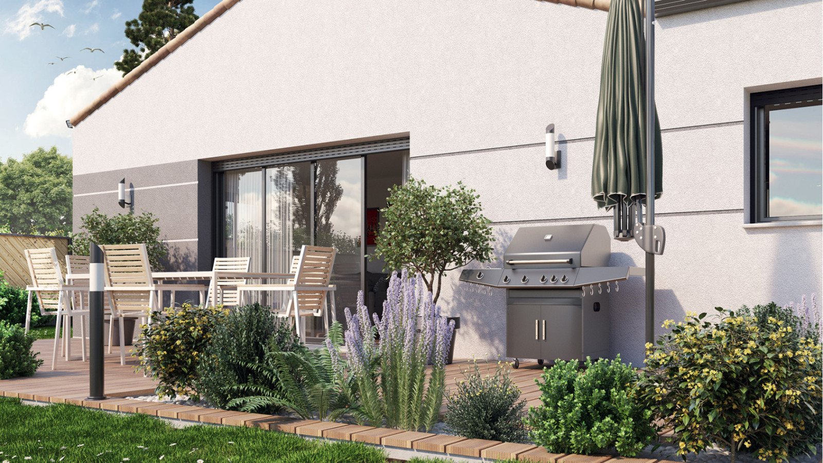 Maison neuve à Saint-Benoist-sur-Mer avec 4 chambres sur terrain de 445m2 / image 4