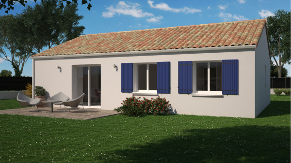 Maison neuve à Apremont avec 3 chambres sur terrain de 404m2 - image 1