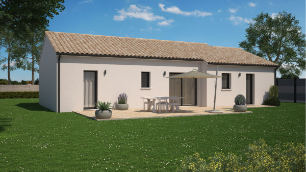 Maison neuve à Saint-Benoist-sur-Mer avec 3 chambres sur terrain de 521m2 - image 1
