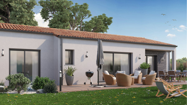 Maison neuve à Saint-Michel-en-l'Herm avec 3 chambres sur terrain de 428m2 - image 3