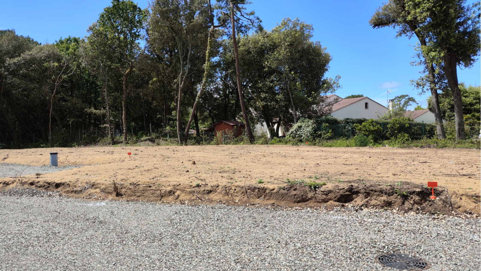 Terrain constructible de 350m2 à Saint-Vincent-sur-Jard