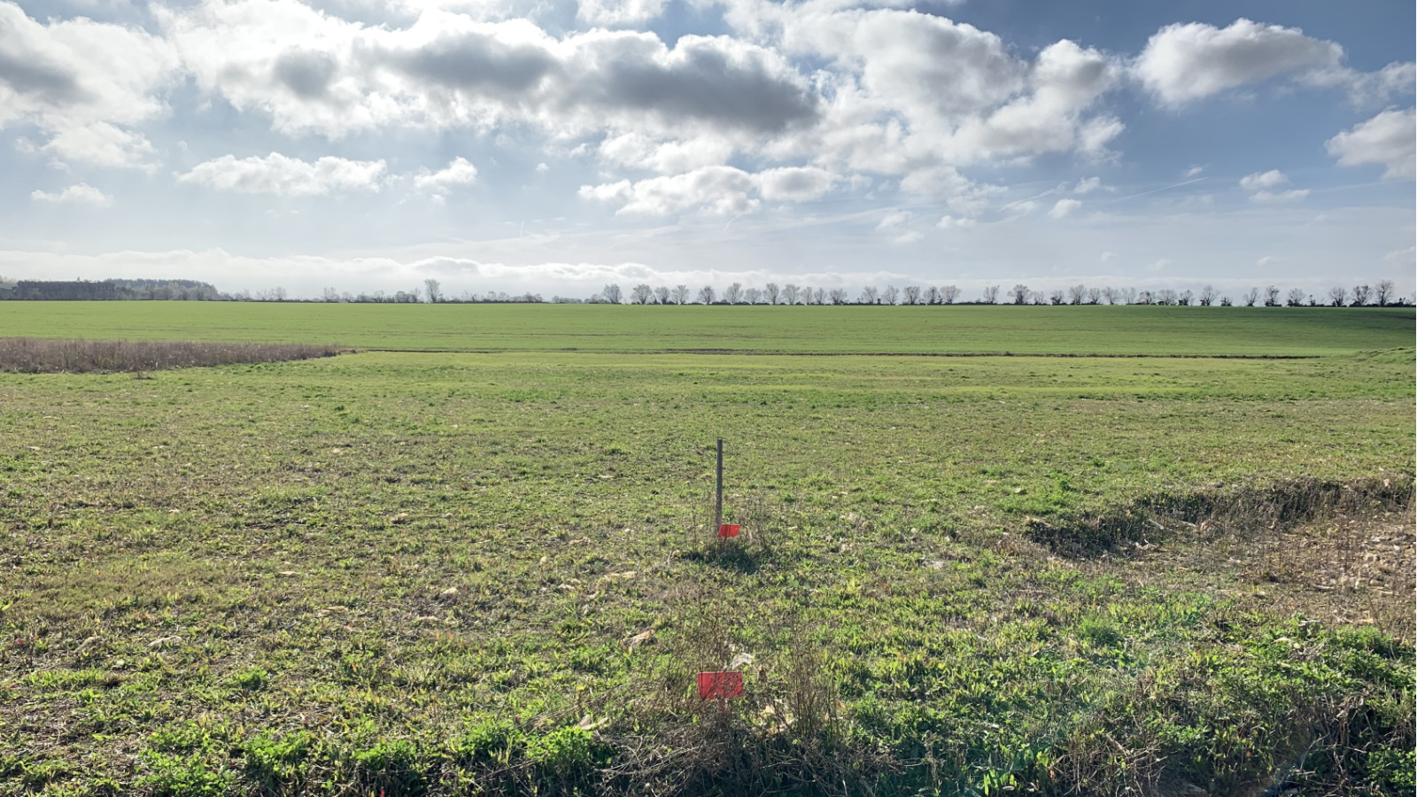 Terrain constructible de 452m2 à La Roche-sur-Yon