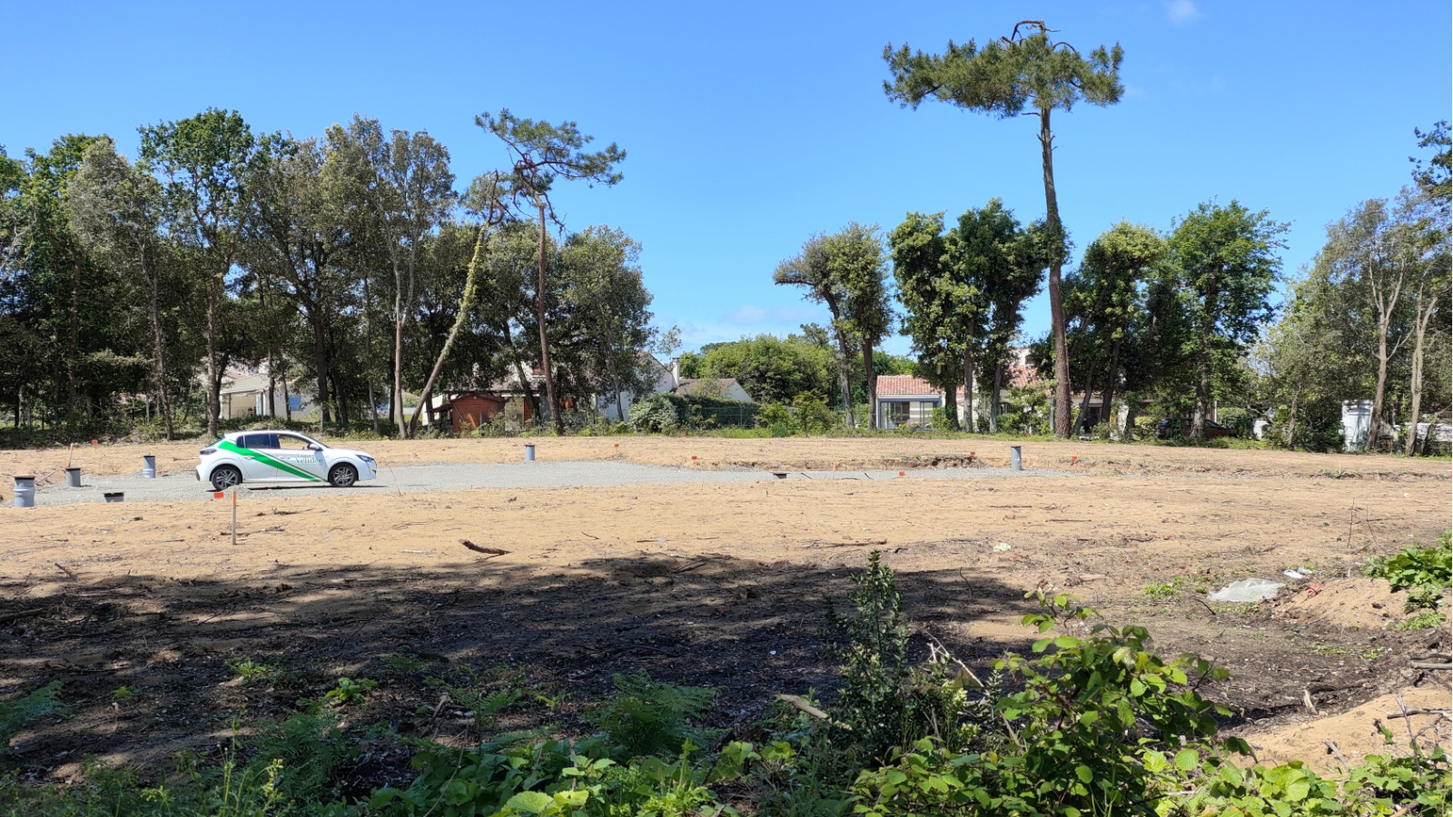 Terrain constructible de 669m2 à Talmont-Saint-Hilaire