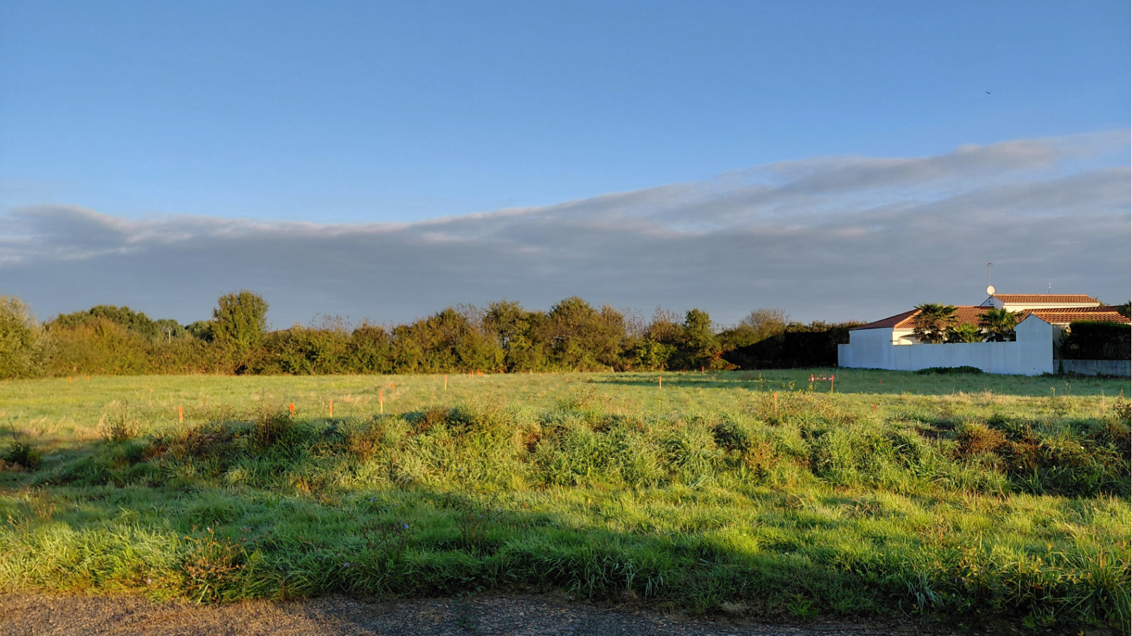 Terrain constructible de 312m2 à Longeville-sur-Mer