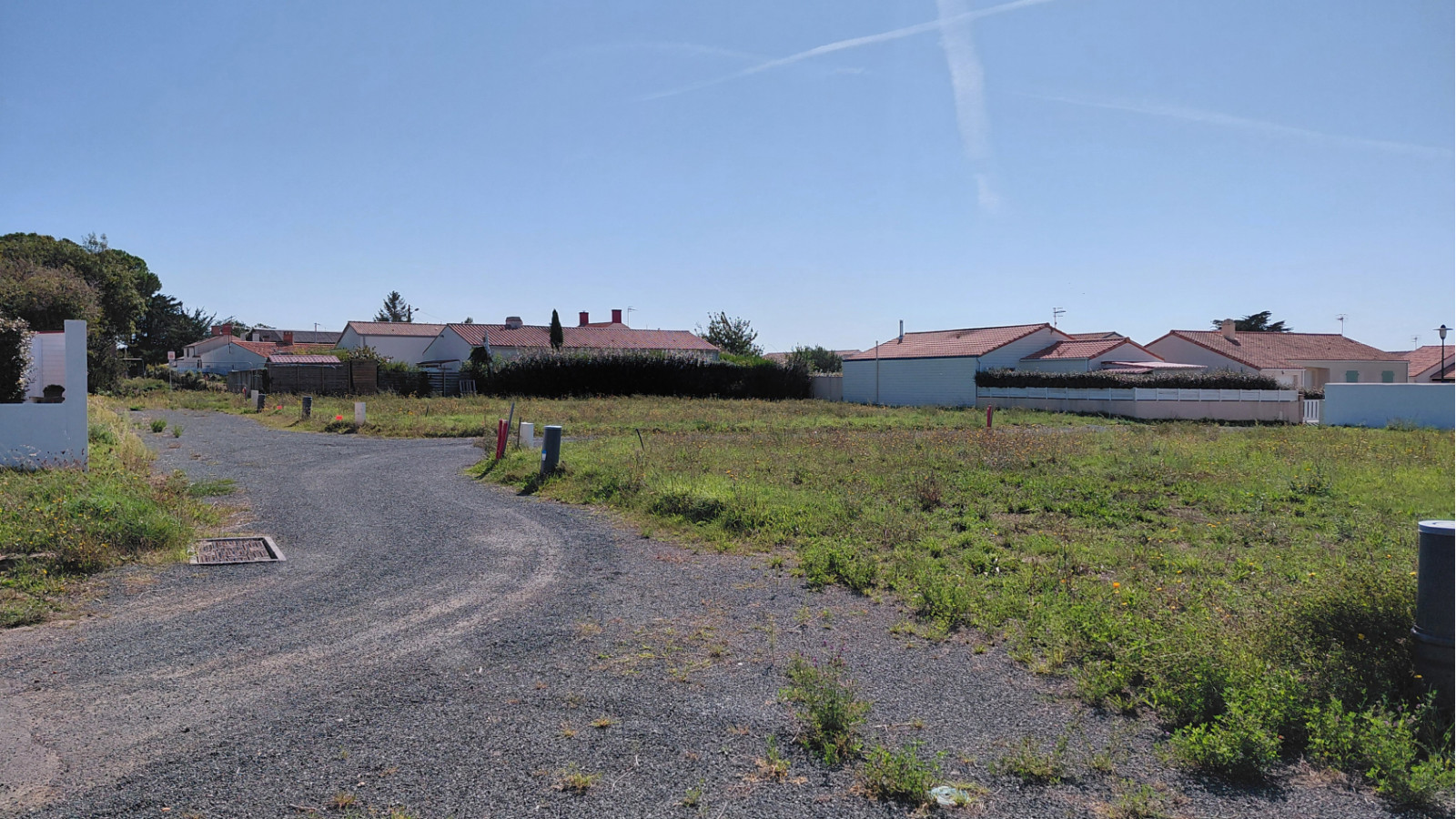 Terrain constructible de 374m2 à Saint-Vincent-sur-Jard