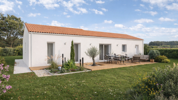 Maison neuve à Saint-Michel-en-l'Herm avec 4 chambres sur terrain de 428m2 - image 2