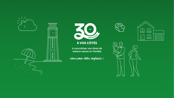 Logis de Vendée fête ses 30 ans : 30 ans d’expertise dans la construction de maisons