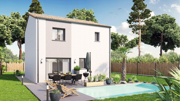Maison neuve à Talmont-Saint-Hilaire avec 3 chambres sur terrain de 409m2 - image 1