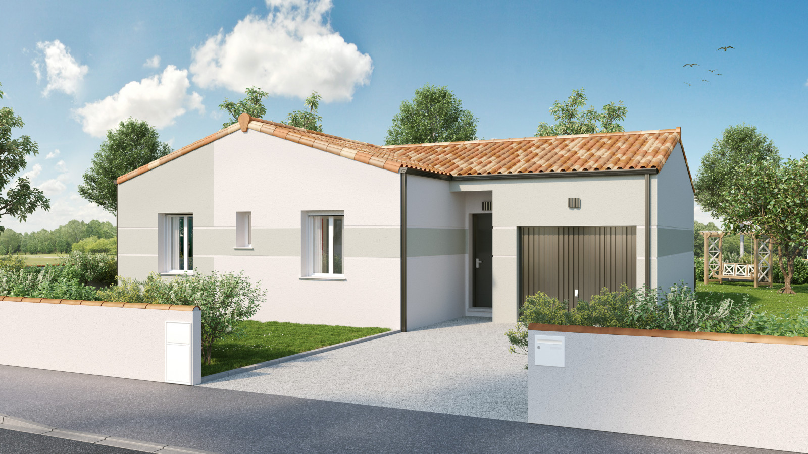 Maison neuve à Challans avec 2 chambres sur terrain de 374m2 / image 2