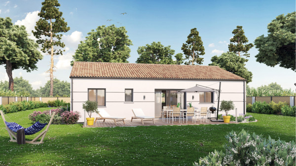 Maison neuve à Talmont-Saint-Hilaire avec 3 chambres sur terrain de 420m2 - image 1