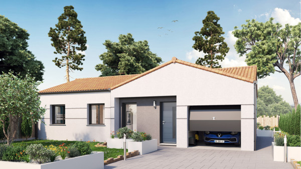 Maison neuve à Apremont avec 3 chambres sur terrain de 462m2 - image 1