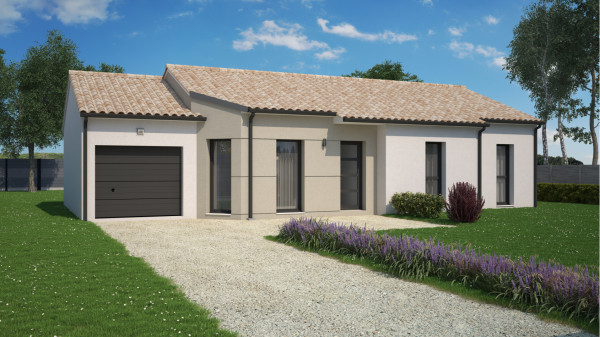 Maison neuve à Talmont-Saint-Hilaire avec 3 chambres sur terrain de 420m2 - image 1