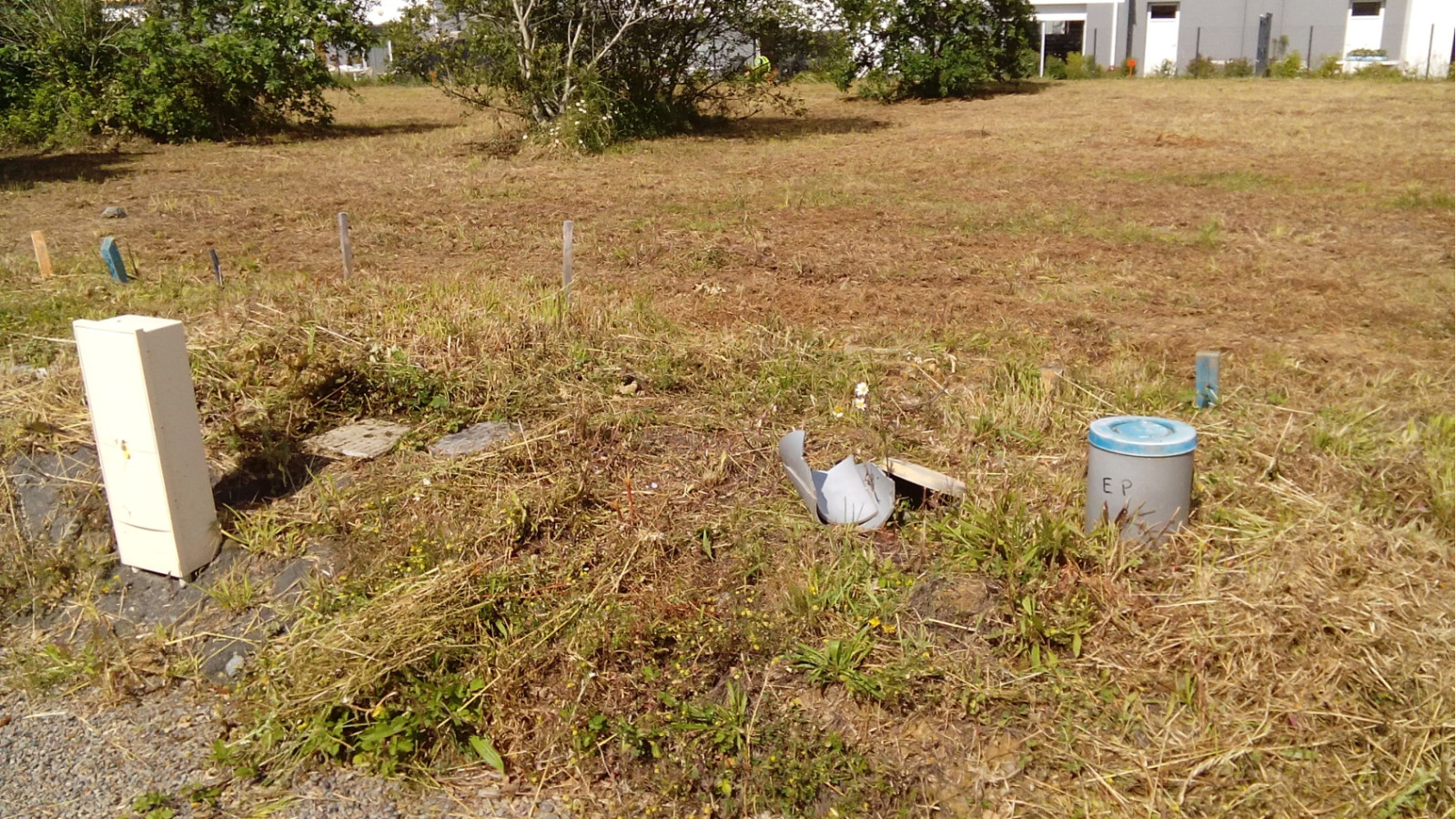 Terrain constructible de 383m2 à Poiroux