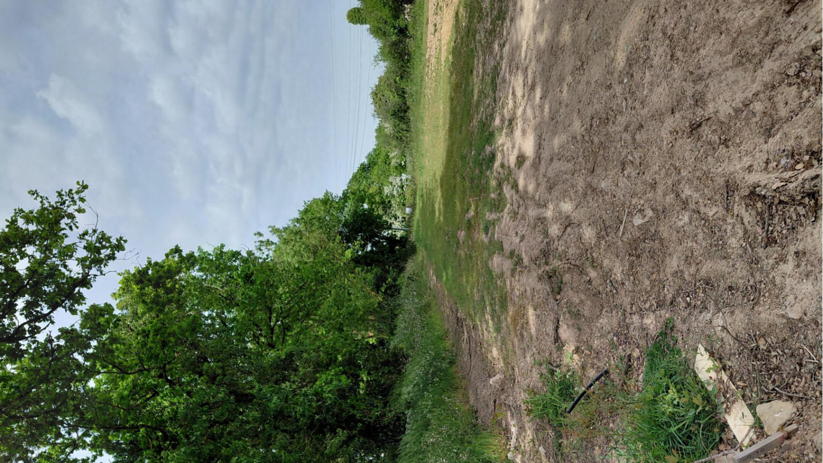 Terrain constructible de 727m2 à Vairé