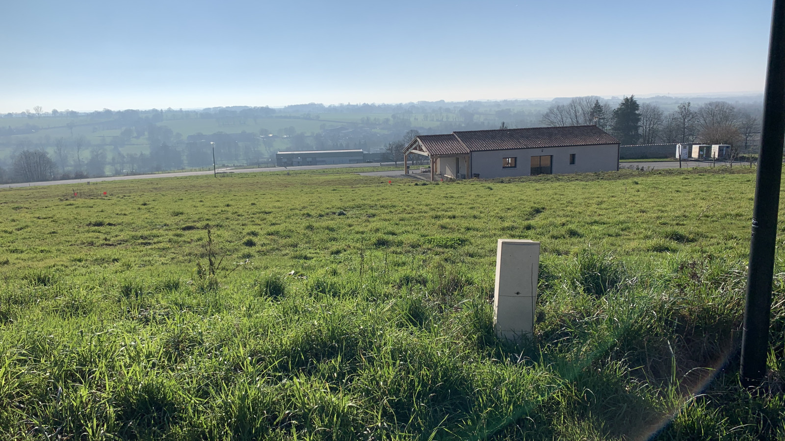 Terrain constructible de 567m2 à Grand'Landes
