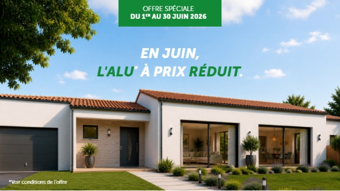 Offre limitée : Vos menuiseries aluminium à prix réduit !