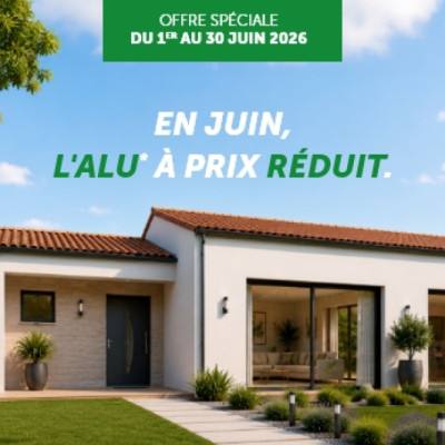 Offre limitée : Vos menuiseries aluminium à prix réduit !