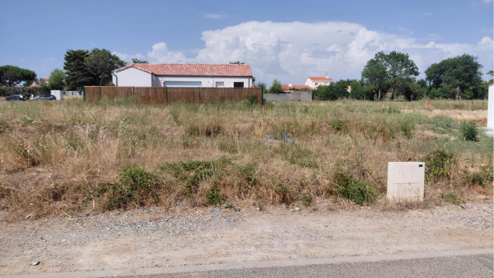 Terrain constructible de 222m2 à Bournezeau