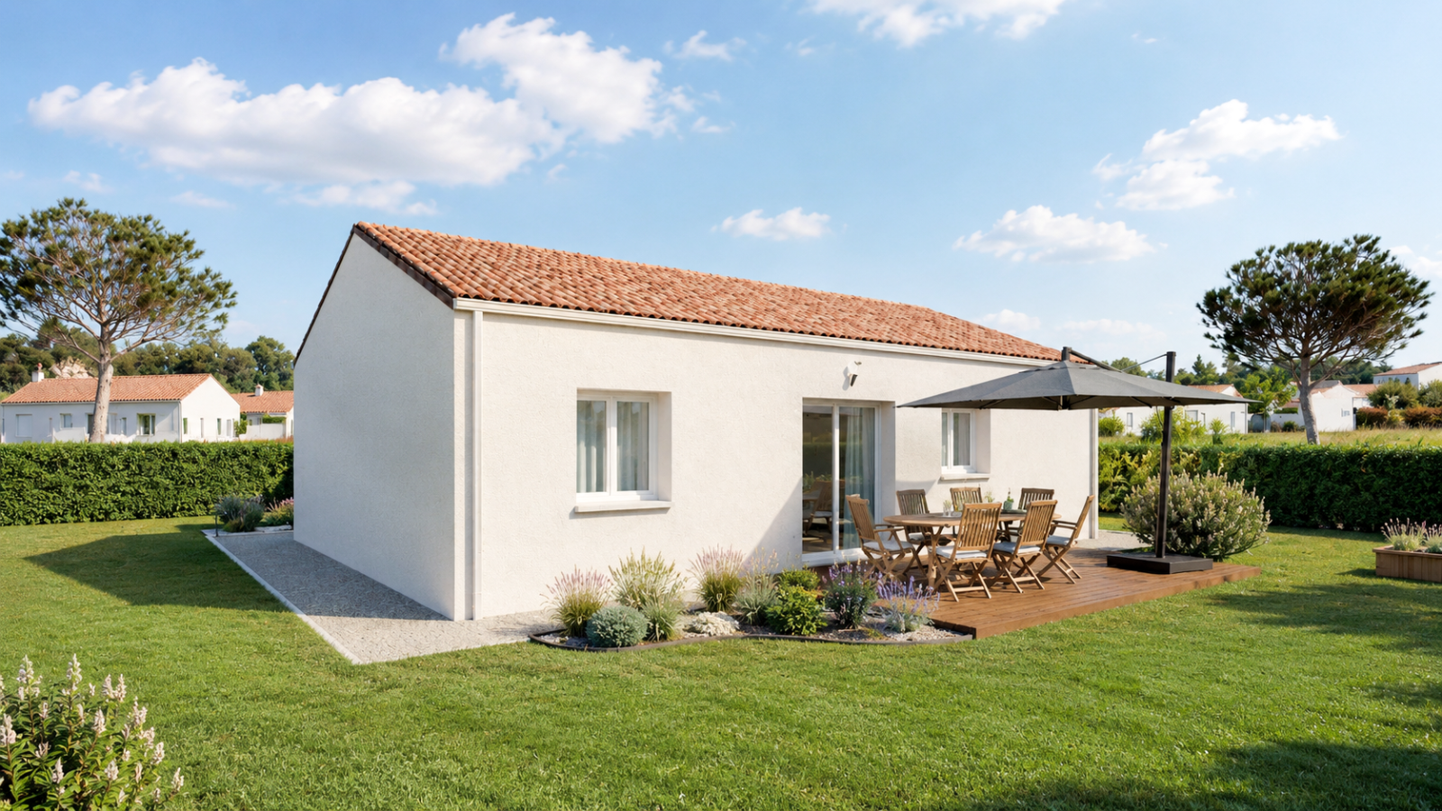 Maison neuve à Longeville-sur-Mer avec 2 chambres sur terrain de 310m2 / image 3