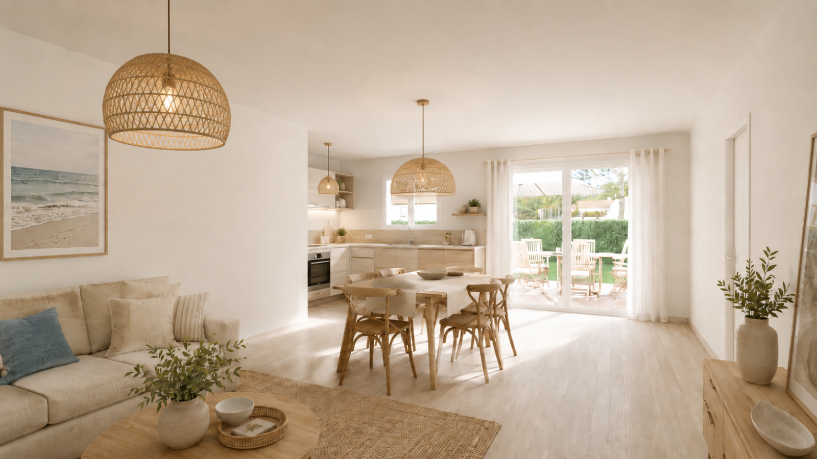 Maison neuve à Longeville-sur-Mer avec 2 chambres sur terrain de 310m2 / image 6