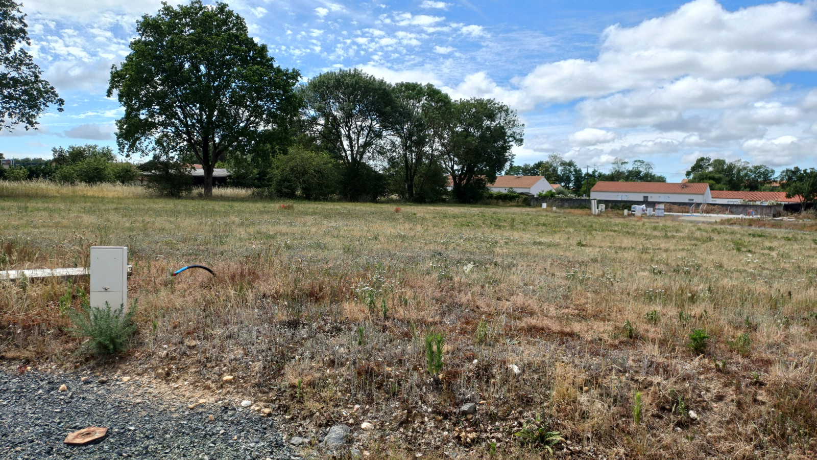 Terrain constructible de 393m2 à La Garnache