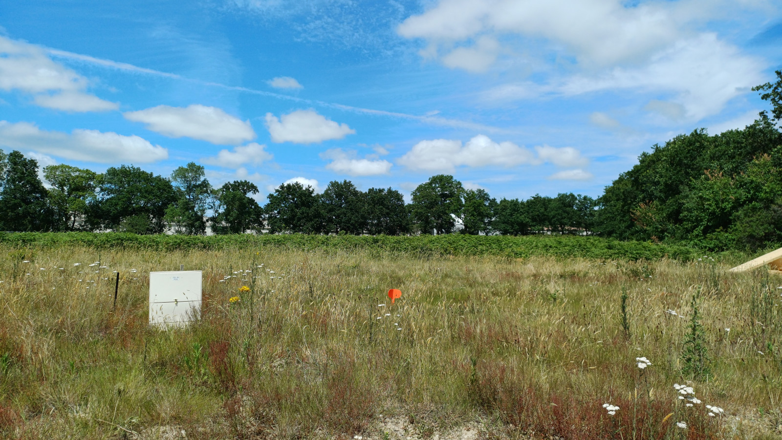 Terrain constructible de 439m2 à Brem-sur-Mer