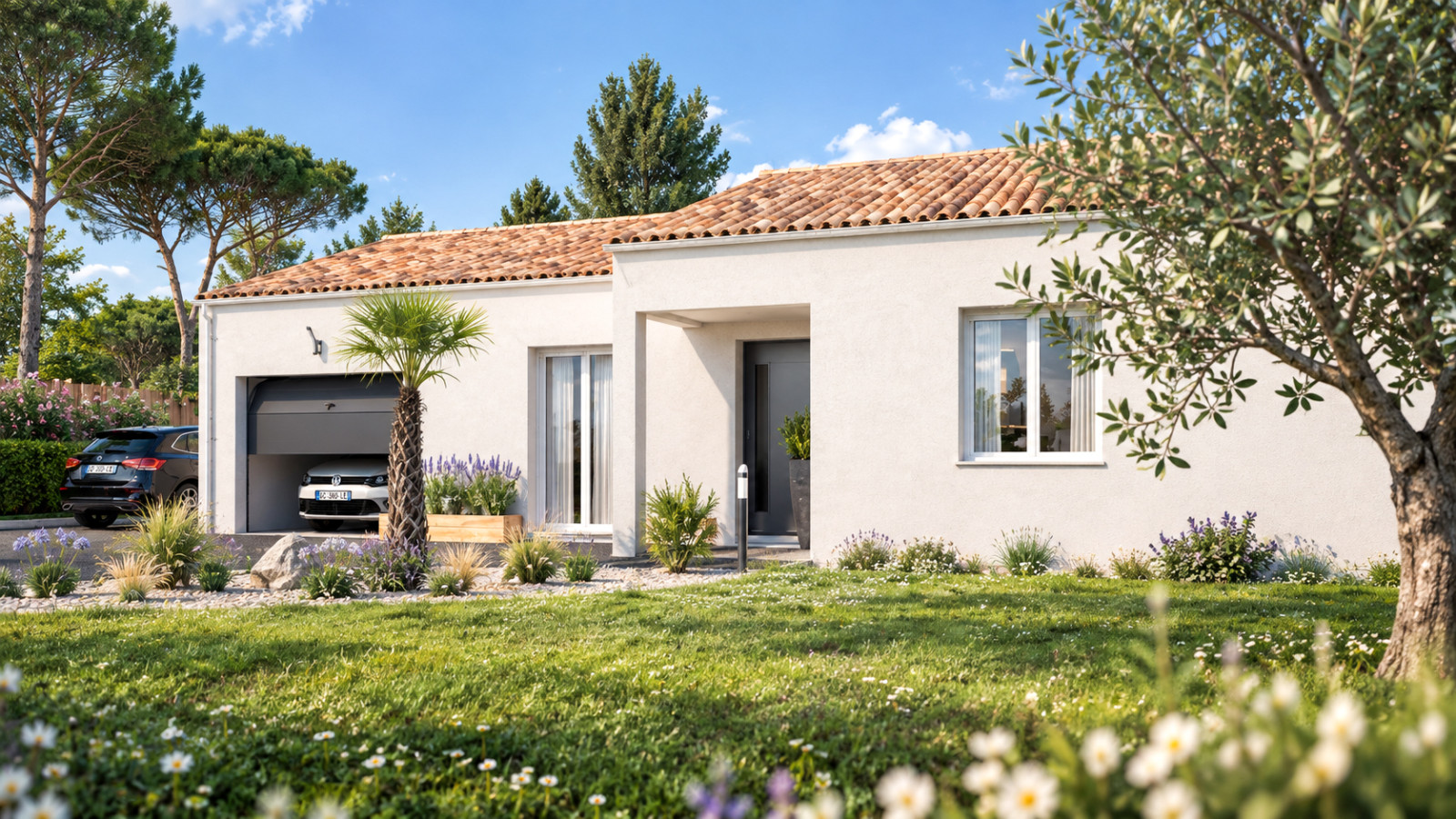 Maison neuve à Bellevigny avec 4 chambres sur terrain de 468m2 / image 4