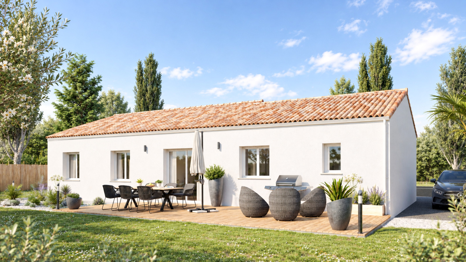 Maison neuve à Bellevigny avec 4 chambres sur terrain de 468m2 / image 5