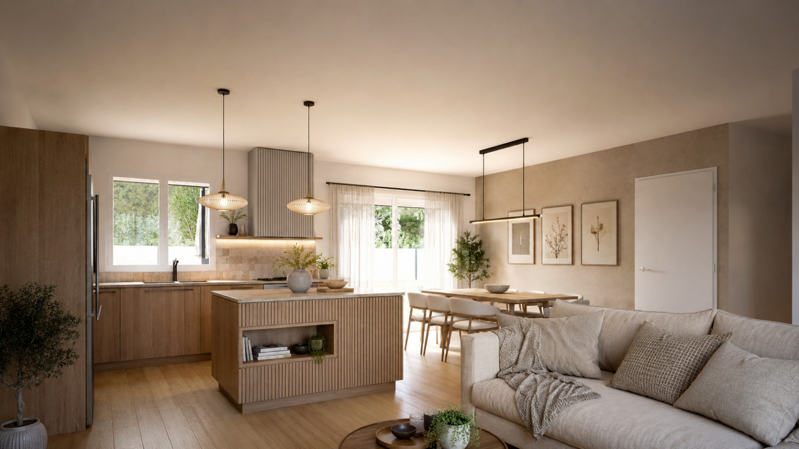 Maison neuve à Bellevigny avec 4 chambres sur terrain de 468m2 / image 6