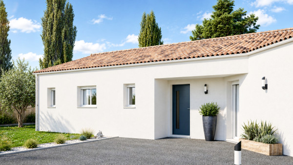 Maison neuve à Talmont-Saint-Hilaire avec 3 chambres sur terrain de 489m2 - image 3