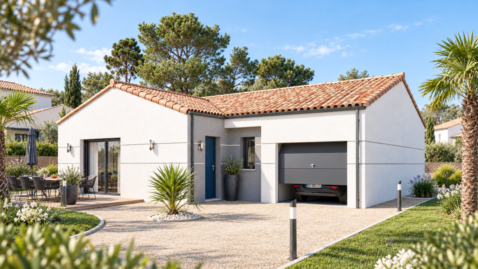 Maison neuve à La Roche-sur-Yon avec 3 chambres sur terrain de 456m2 / image 2