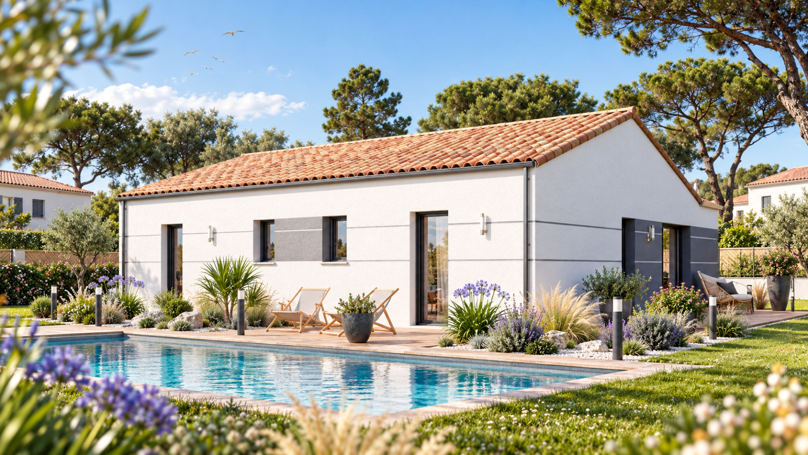 Maison neuve à La Roche-sur-Yon avec 3 chambres sur terrain de 456m2 / image 3