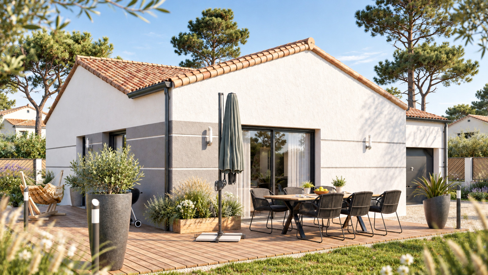 Maison neuve à La Roche-sur-Yon avec 3 chambres sur terrain de 456m2 / image 4