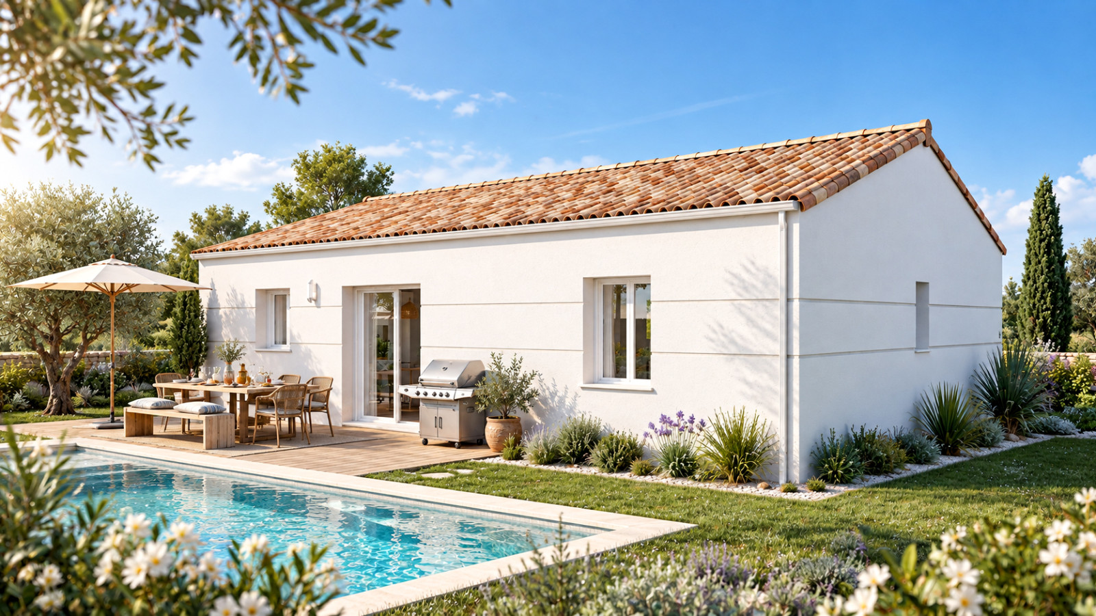 Maison neuve à La Roche-sur-Yon avec 2 chambres sur terrain de 456m2 / image 3