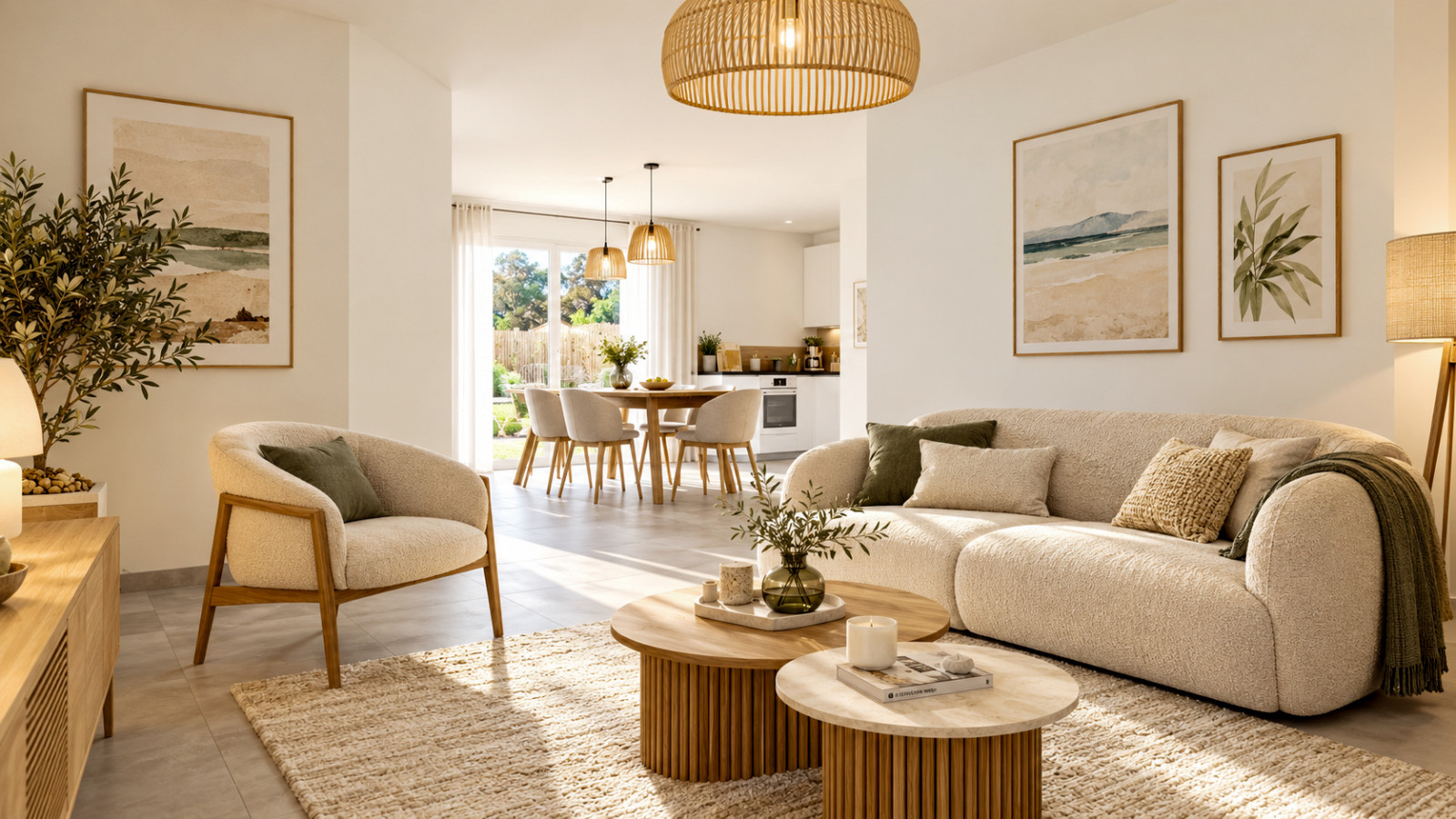 Maison neuve à Mareuil-sur-Lay-Dissais avec 3 chambres sur terrain de 383m2 / image 6