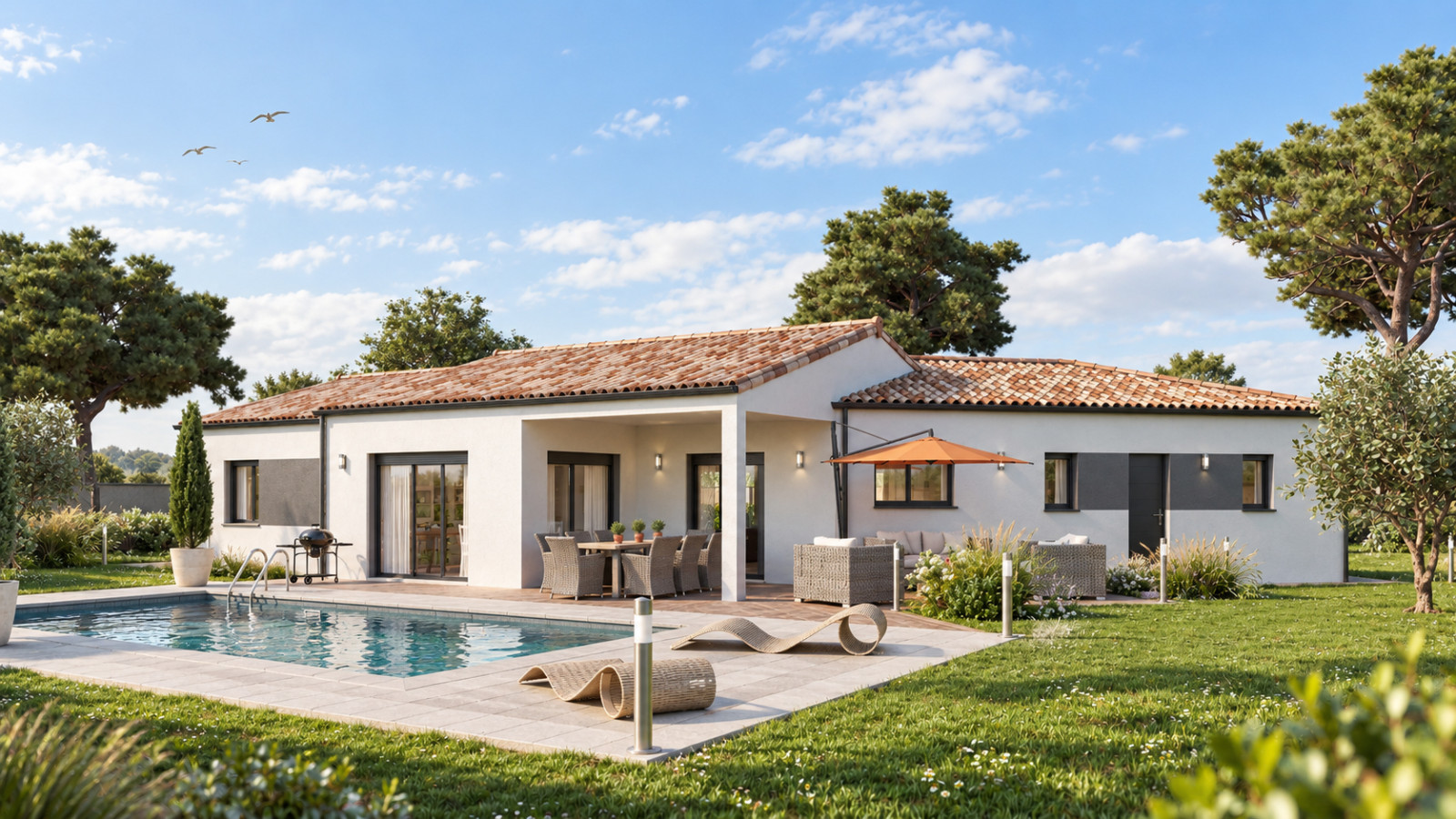 Maison neuve à Les Magnils-Reigniers avec 3 chambres sur terrain de 508m2 / image 2