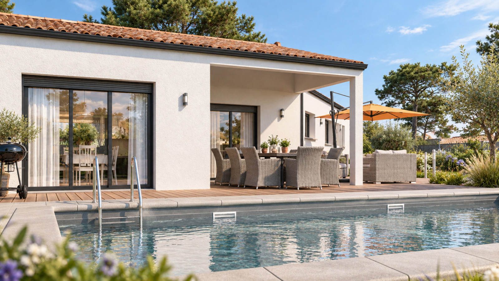 Maison neuve à Les Magnils-Reigniers avec 3 chambres sur terrain de 508m2 / image 5