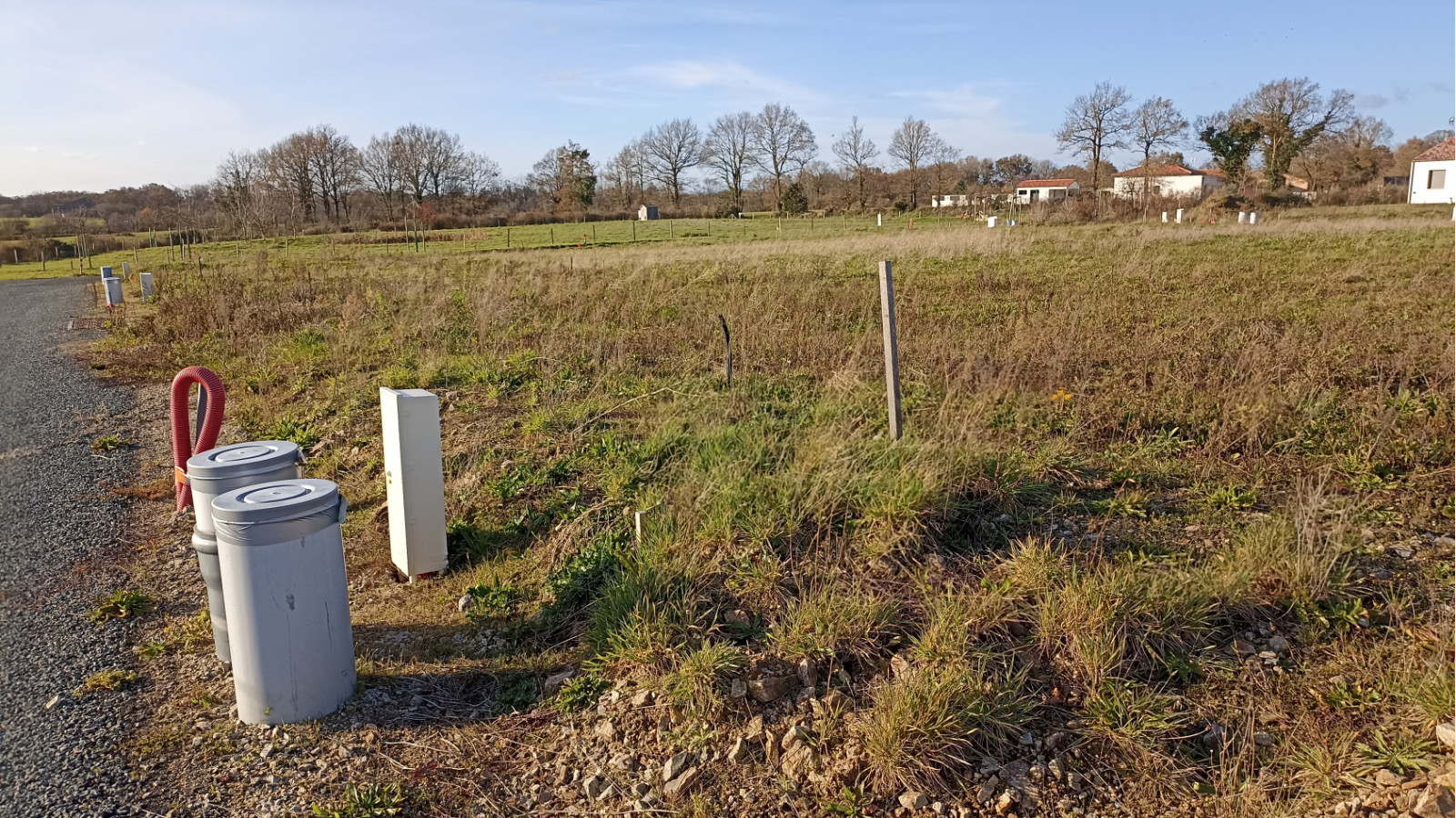 Terrain constructible de 394m2 à Saint-Fulgent
