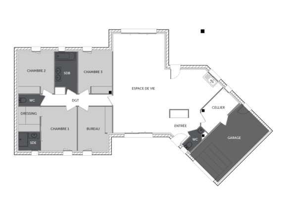 Plan (maison 133)