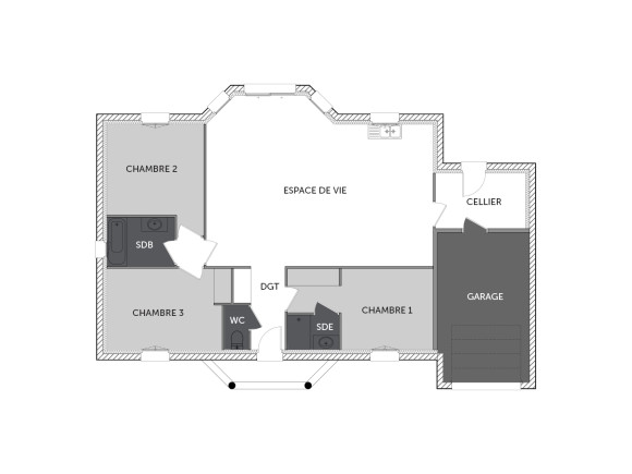 Plan (maison 134)